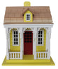 Bristol Cottage Bird House, Yellow - BirdHousesAndBaths.com