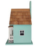 Beachside Cottage Bird House, Seafoam Blue - BirdHousesAndBaths.com