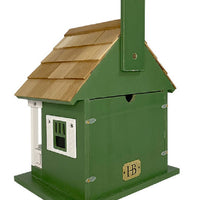 Cannabis Cottage Bird House - BirdHousesAndBaths.com