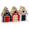 Dockside Trio Cabins Bird House - BirdHousesAndBaths.com