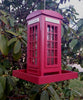 Telephone Booth Bird Feeder - BirdHousesAndBaths.com