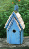 Bluebird Manor Bird House, Blue - BirdHousesAndBaths.com