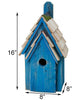 Bluebird Manor Bird House, Blue - BirdHousesAndBaths.com