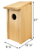 Joy Box Screech Owl and Kestrel House - BirdHousesAndBaths.com