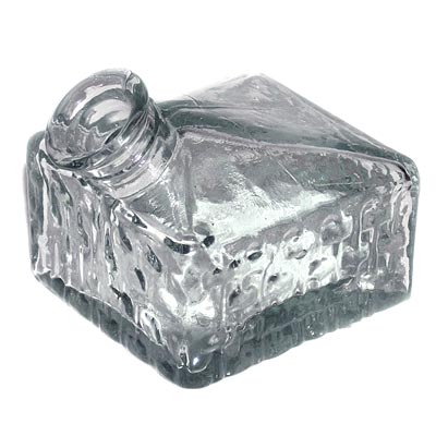 Parasol Replacement Basketweave Square Bottle, Clear