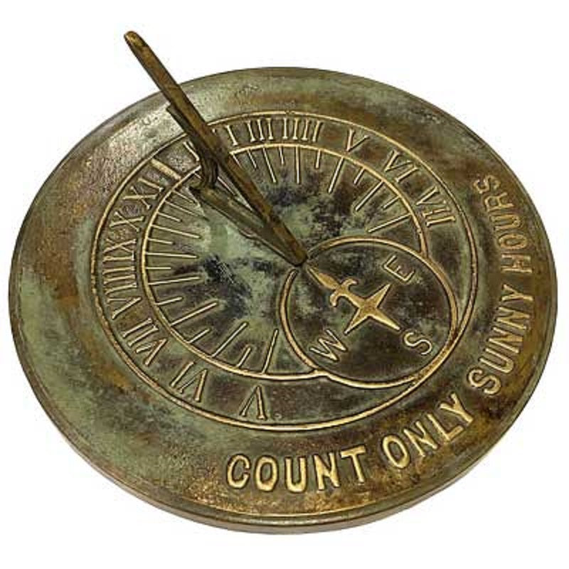 Brass online sun dial