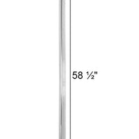 Telescoping Aluminum Triangular Pole, 12' - BirdHousesAndBaths.com