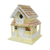 Backyard Cottage Bird House, Yellow - BirdHousesAndBaths.com