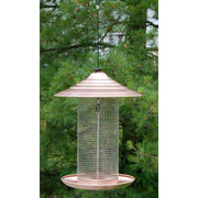 Brushed Copper Sunflower Seed Bird Feeder - BirdHousesAndBaths.com