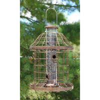 Caged Wild Bird Feeder - BirdHousesAndBaths.com