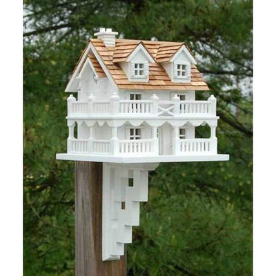 Cape Cod Bird House with Bracket - BirdHousesAndBaths.com