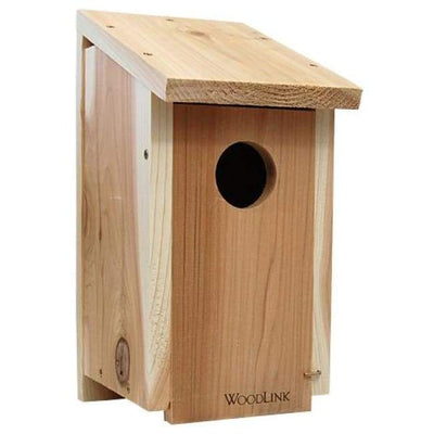 Cedar Woodpecker House - BirdHousesAndBaths.com