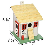 Chicken Coop Bird House - BirdHousesAndBaths.com