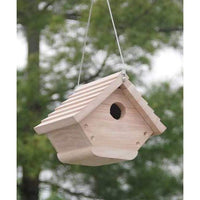 Classic Hanging Wren Houses - 4 Pack - BirdHousesAndBaths.com