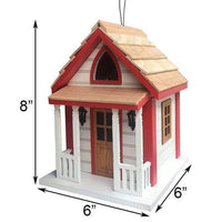 Country Charm Cottage Bird House - BirdHousesAndBaths.com
