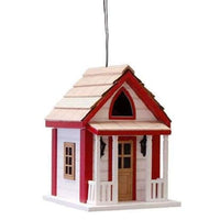 Country Charm Cottage Bird House - BirdHousesAndBaths.com