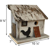 Cumberland Chicken Coop Bird House - BirdHousesAndBaths.com