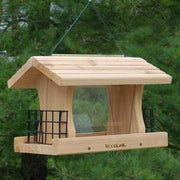 Deluxe Cedar Bird Feeder with Suet Cages - BirdHousesAndBaths.com
