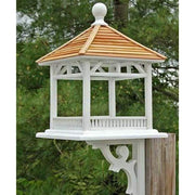 Dream House Bird Feeder with Bracket - BirdHousesAndBaths.com