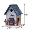 Fishing Lodge Bird House - BirdHousesAndBaths.com