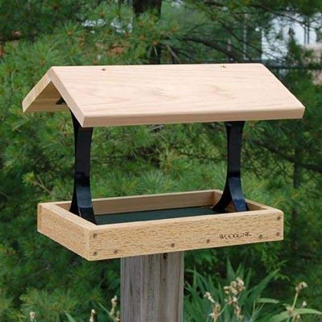 Fly Thru Platform Bird Feeder - BirdHousesAndBaths.com