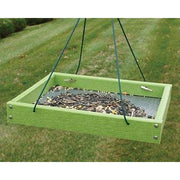 Going Green Hanging Platform Bird Feeder - BirdHousesAndBaths.com