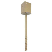 Ground Socket for 4 x 4 Post - BirdHousesAndBaths.com