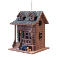 Log Cabin Bird House - BirdHousesAndBaths.com