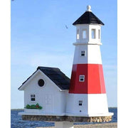 Montauk Point Lighthouse Bird House - BirdHousesAndBaths.com