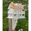 Novelty Cottage Bird House with Bracket - BirdHousesAndBaths.com