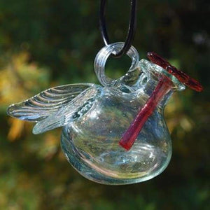 Pixie Hummingbird Feeder, Clear - BirdHousesAndBaths.com
