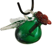 Pixie Hummingbird Feeder, Green - BirdHousesAndBaths.com