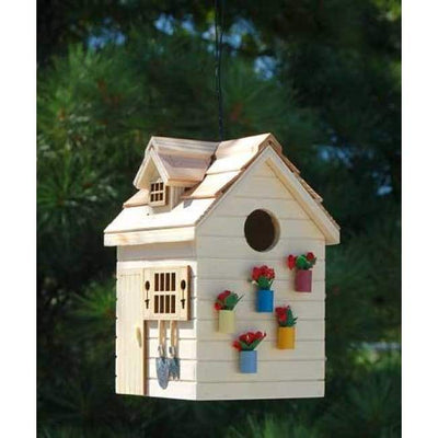 Potting Shed Bird House - BirdHousesAndBaths.com