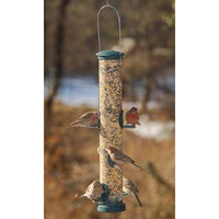 Quick-Clean Seed Tube Bird Feeder, Spruce - BirdHousesAndBaths.com