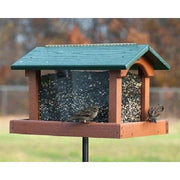 Recycled Plastic Premier Hopper Bird Feeder - BirdHousesAndBaths.com