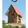 Summer Camp Bark Cabin Bird Houses, Set of 3 - BirdHousesAndBaths.com